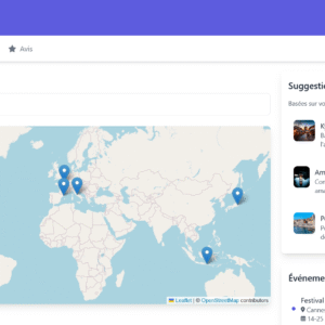 "VoyageEnsemble" est une application web