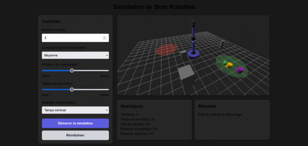 Simulation de Bras Robotisé
