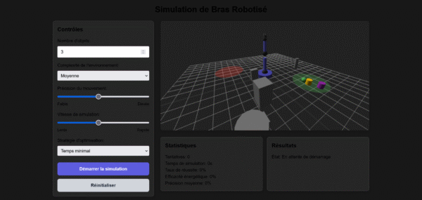 Simulation de Bras Robotisé