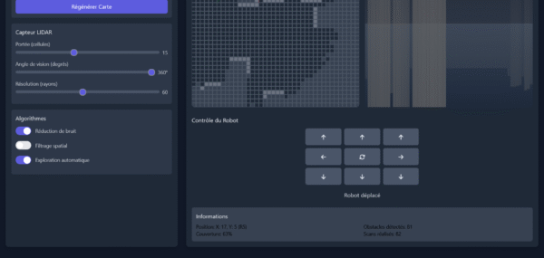 Simulation de Cartographie Lidar