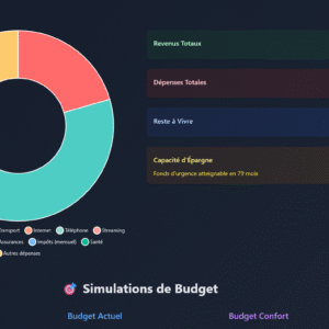 Application de Gestion Budgétaire