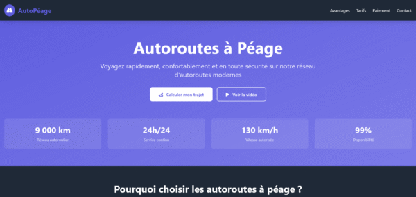 Template HTML "Highway Connect"