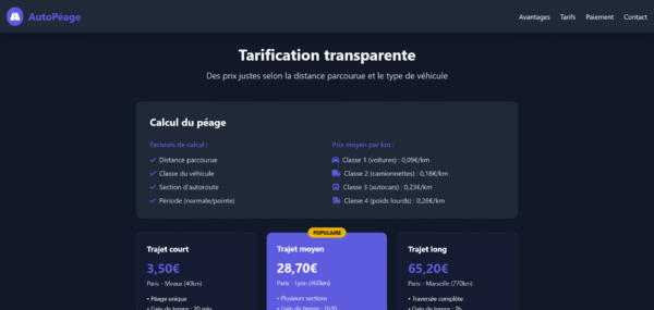 Template HTML "Highway Connect"