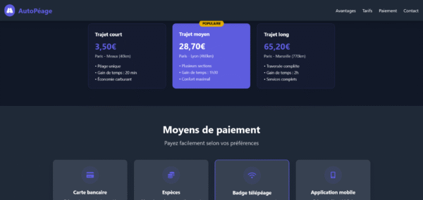 Template HTML "Highway Connect"