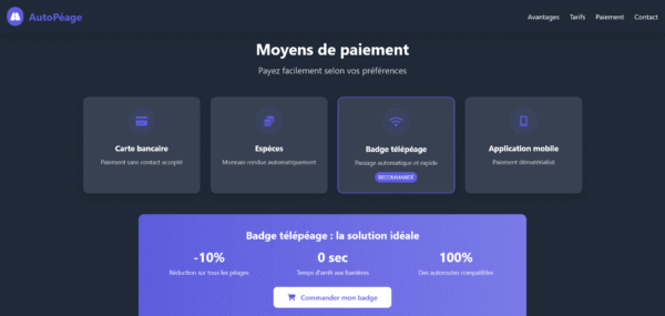 Template HTML "Highway Connect"