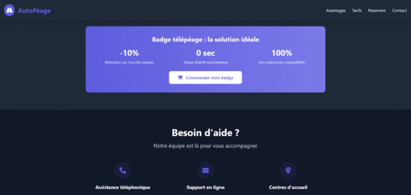 Template HTML "Highway Connect"