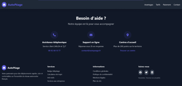 Template HTML "Highway Connect"