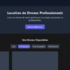 Template HTML "DroneRent"