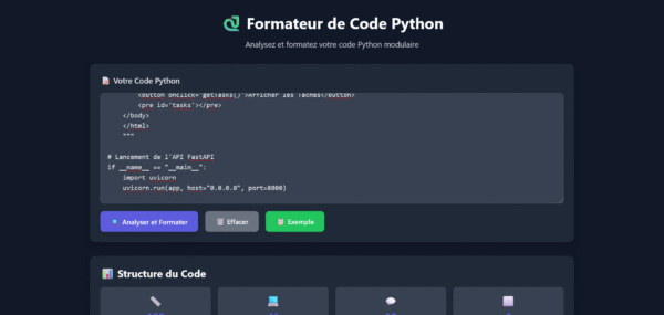 Template HTML "PyFormat"