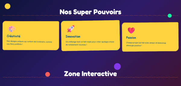 Template HTML "Les Mitchell"