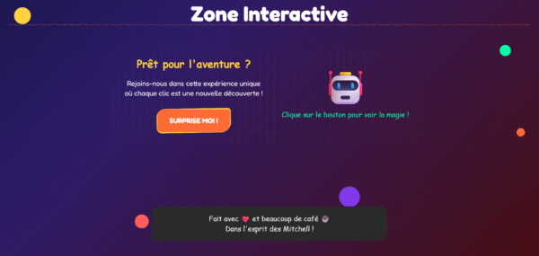 Template HTML "Les Mitchell"