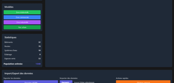 Template HTML "Urban Planner Pro"