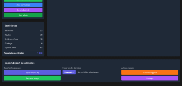 Template HTML "Urban Planner Pro"