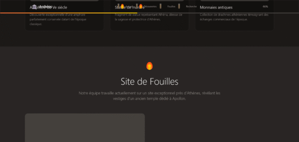 Site Web "Archéos - Archéologie Grecque"
