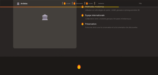 Site Web "Archéos - Archéologie Grecque"