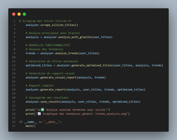 Analyseur de Titres d'Articles Tech - Version Enterprise (v3.0)