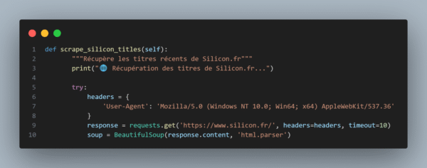 code1 Analyseur de Titres d'Articles Tech - Version Basique (v1.0)