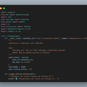 Analyseur de Titres d'Articles Tech - Version Enterprise (v3.0)