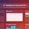 Dashboard Interactif Tout-en-Un – Prêt à l’Emploi 3 version