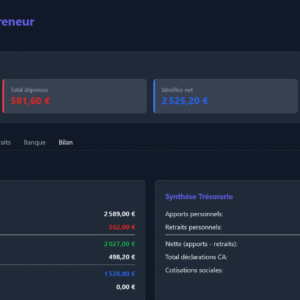 Application de Comptabilité Micro-Entrepreneur