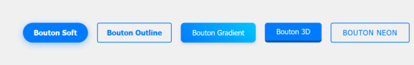 🎨 7 Versions de Boutons CSS