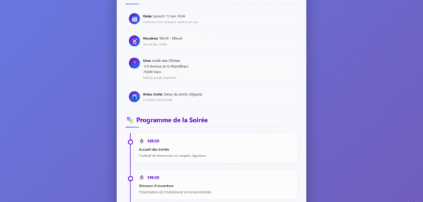 Template Invitation Premium