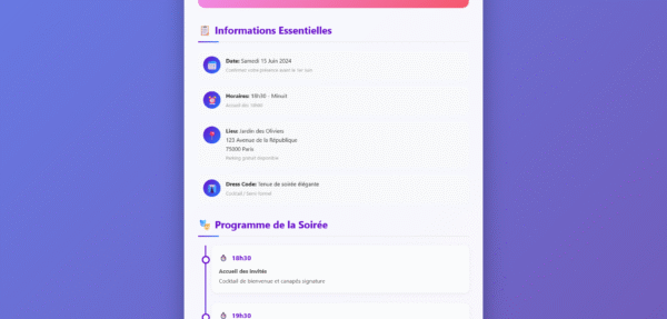 Template Invitation Premium