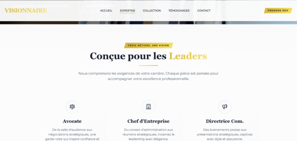 Visionnaire - L'Executive (Luxe)