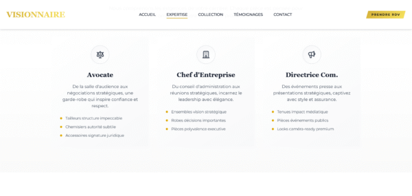 Visionnaire - L'Executive (Luxe)