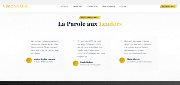 Visionnaire - L'Executive (Luxe)