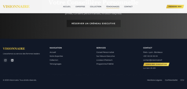 Visionnaire - L'Executive (Luxe)