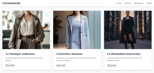 Visionnaire - L'Avancé