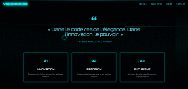 Visionnaire - Le Cyber