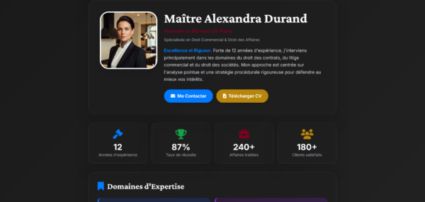 Screenshot 2025-12-09 at 16-53-55 Cabinet d'Avocat - Profil Professionnel ⚖️ PACK "AAVOCATE PRO" : Le Profil Numérique d'Excellence