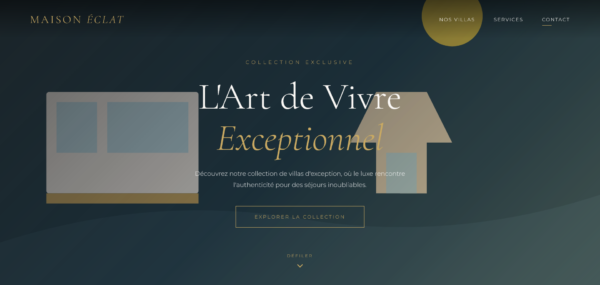 Screenshot 2026-01-08 at 11-11-29 Maison Éclat — Villas de Prestige 🚀 PACK ULTIME : 8 Sites Web Premium Prêts à l'Emploi