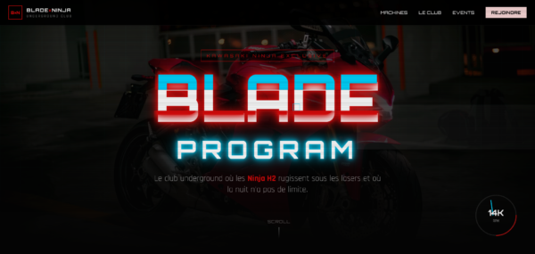 Screenshot 2026-01-16 at 16-00-44 BLADE × NINJA Underground Moto Club PACK IMMERSION DIGITALE (7 TEMPLATES) dont ceci : NINJA DREAMS (Évasion Électrique)