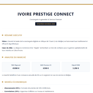 business_plan_ivoire_prestige_connect