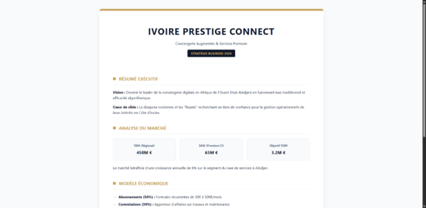 business_plan_ivoire_prestige_connect