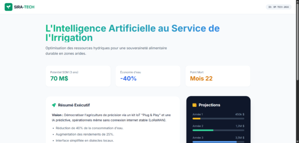 Sira Tech Business Plan 2026