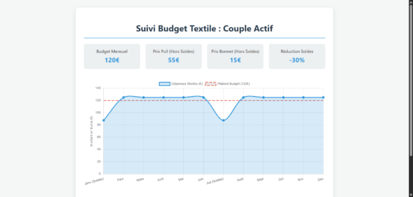 Budget Shopping Jeunes Actifs