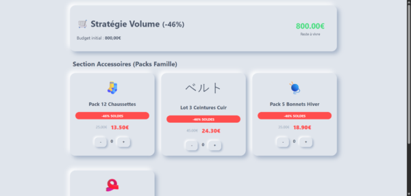 Soldes Famille Nombreuse Strategie Volume