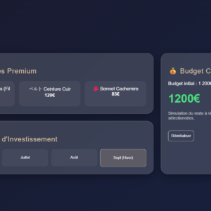 Wardrobe Planner Luxe Budget